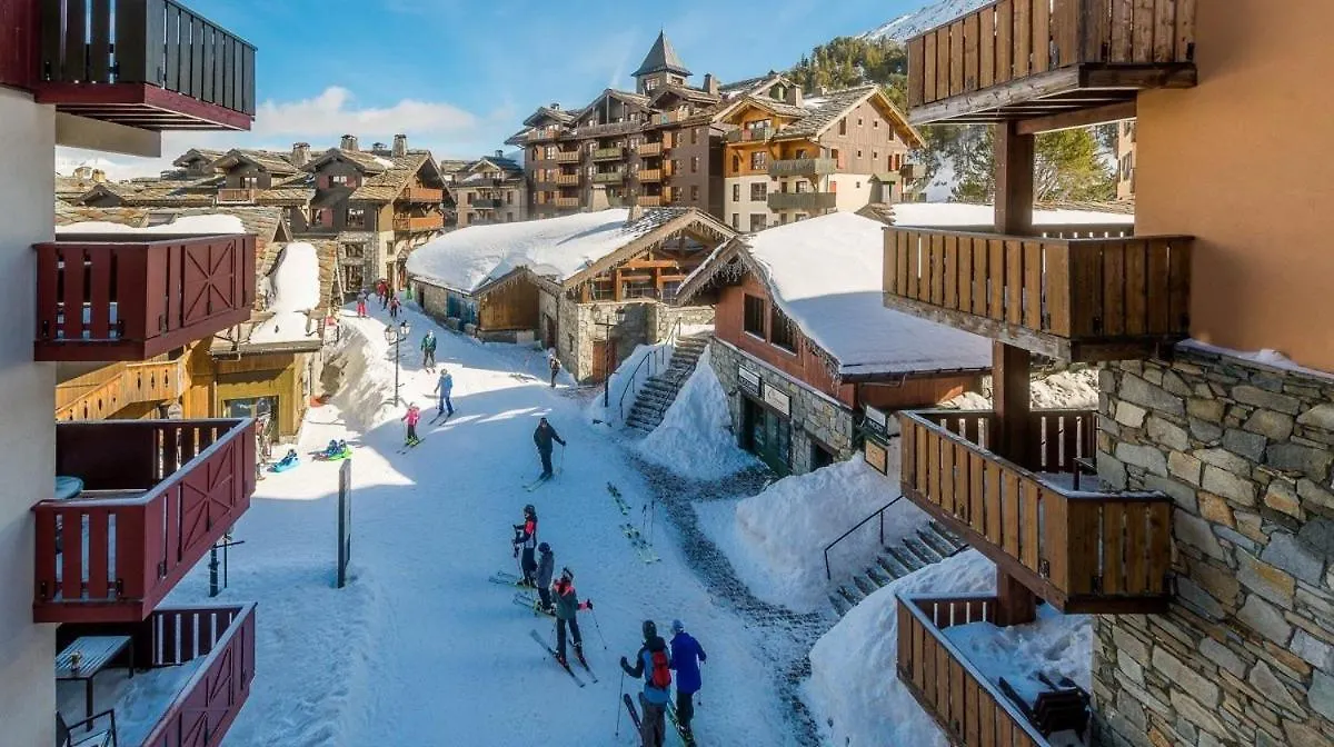 Arc 1950 Appt Luxe 2-4Pers -Skis Aux Pieds-Spa-Piscines Interieure Et Exterieure-Sauna-Hammam Les Arcs  Apartament