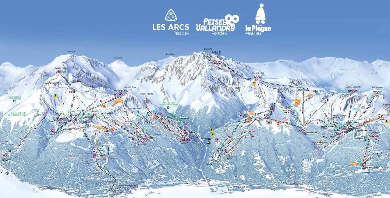 Arc 1950 Appt Luxe 2-4Pers -Skis Aux Pieds-Spa-Piscines Interieure Et Exterieure-Sauna-Hammam Les Arcs  0*, Les Arcs (Savoie)