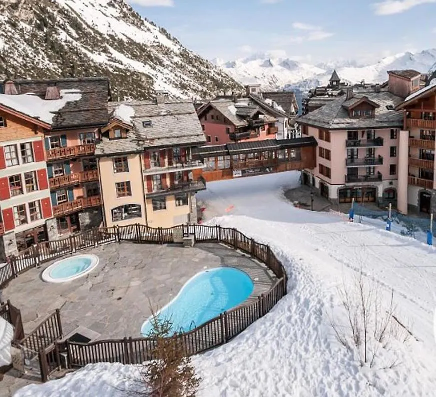 Arc 1950 Appt Luxe 2-4Pers -Skis Aux Pieds-Spa-Piscines Interieure Et Exterieure-Sauna-Hammam Les Arcs  Francja
