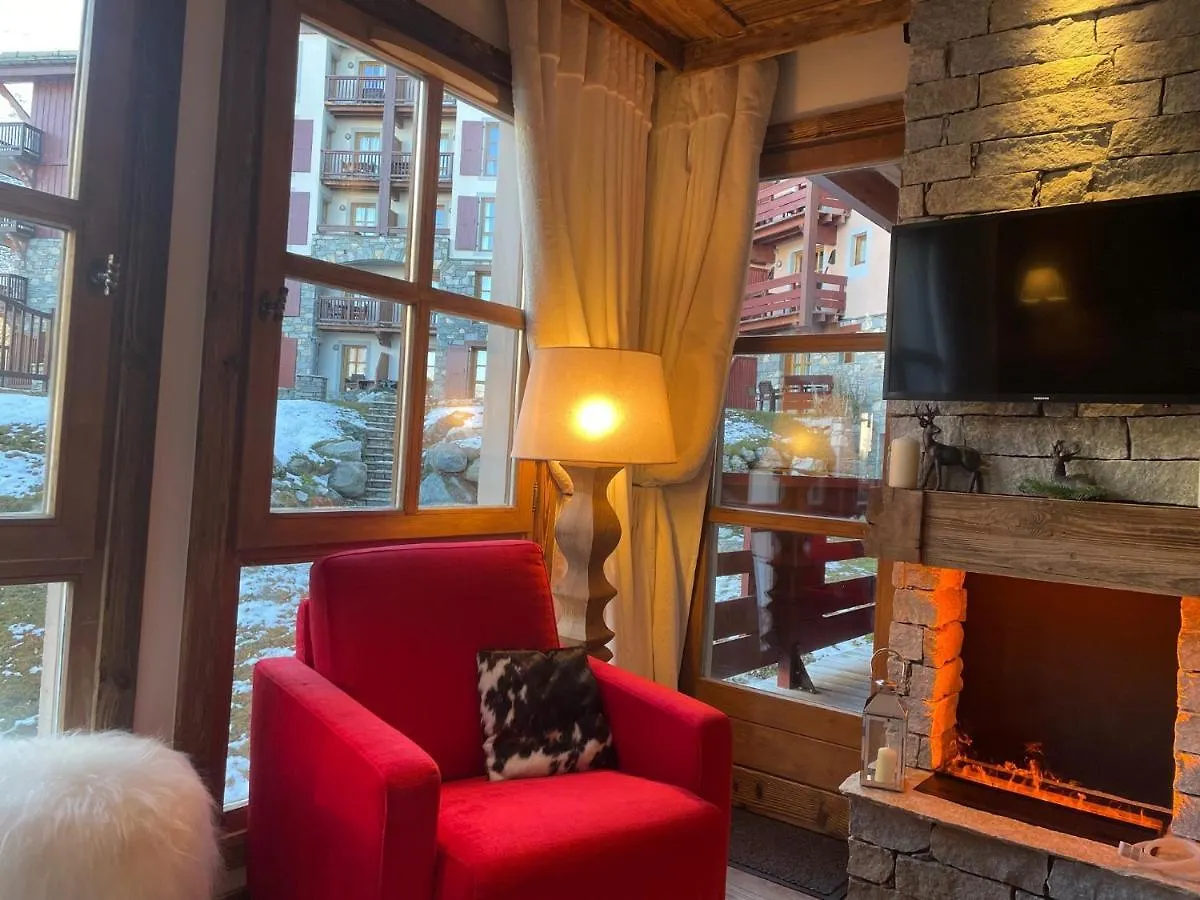 Arc 1950 Appt Luxe 2-4Pers -Skis Aux Pieds-Spa-Piscines Interieure Et Exterieure-Sauna-Hammam Les Arcs  Apartament